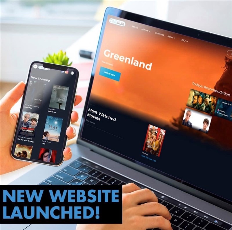 Get Your Ultimate Entertainment Experience Cineklik was revamped to cater to all cinema and VOD lovers